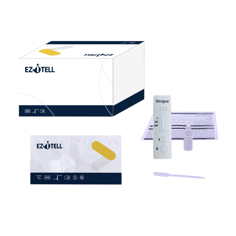 Test thử phát hiện kháng thể IgG và IgM kháng vi rút Dengue